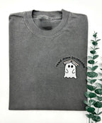 Embroidered Ghost Book T Shirt Fall Spooky Season Pullover Cute Ghost Shirt Halloween Teacher Bookish Librarian Gift Reading Ghost 1723795079419.png