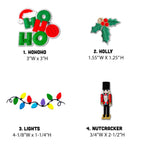 Christmas Patches   Iron On Embroidered Appliques   Embellishments For Clothing Jackets Backpacks And Decorations 1725865794954.jpg