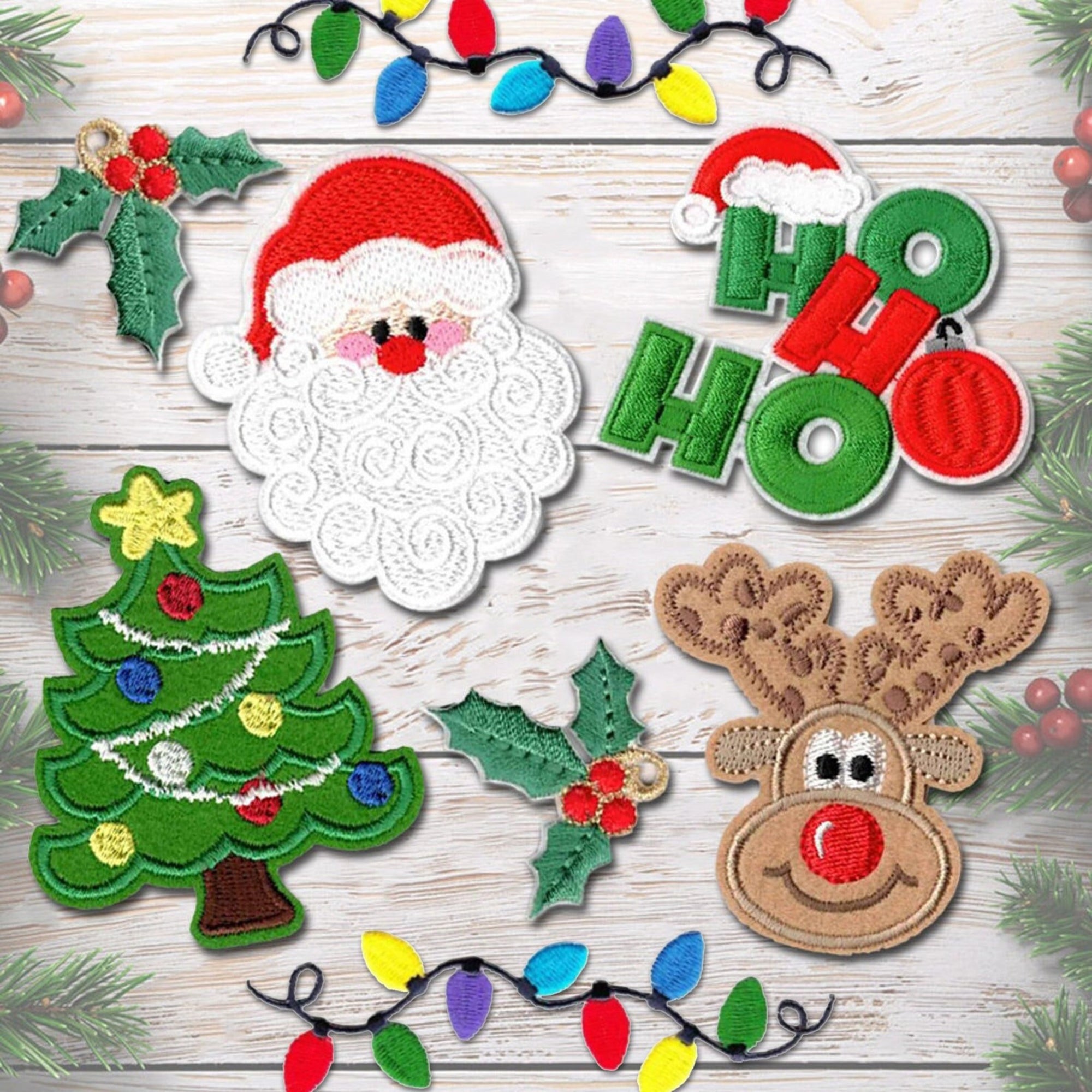 Christmas Patches   Iron On Embroidered Appliques   Embellishments For Clothing Jackets Backpacks And Decorations 1725865797260.jpg
