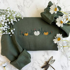 Embroidered Fall Sweatshirt Autumn Cozy Season Sweatshirt Pumpkin Embroidered Mushroom Sweater Thanksgiving Sweatshirt Fall Apparel 1726200810448.jpg