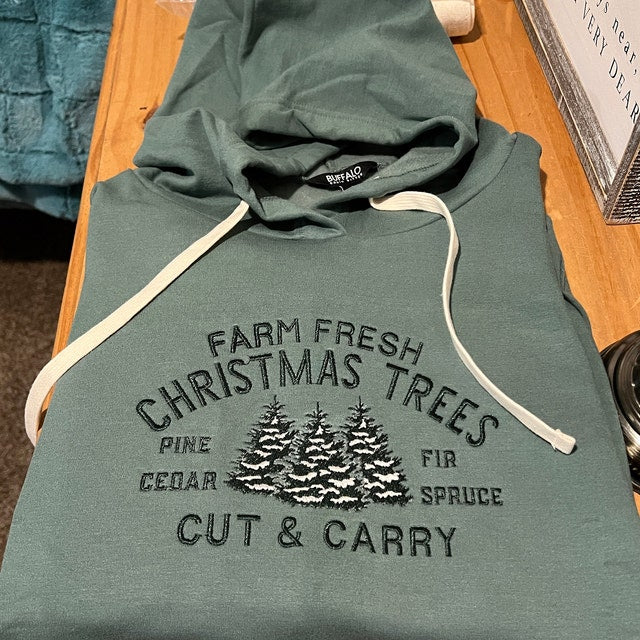 Christmas Tree Pine Cedar Fir Spruce Embroidery Sweatshirt Funny Christmas Shirt Christmas Shirts For Women Farm Fresh T Shirt Holiday Shirt Farm Fresh T Shirt 1726733914808.jpg