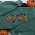 Dino Nuggets Halloween Sweater Fall Crewneck Halloween Embroidered Sweatshirt Fall Sweatshirt Fall Shirt Spooky Season Halloween 1726805786721.png