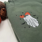 Embroidered Pumpkin Ghost Sweatshirt Jack O Lantern Sweatshirt Halloween Embroidered Sweatshirt Fall Crewneck Cute And Scary Crewneck 1726806461335.png
