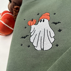 Embroidered Pumpkin Ghost Sweatshirt Jack O Lantern Sweatshirt Halloween Embroidered Sweatshirt Fall Crewneck Cute And Scary Crewneck 1726806461464.png