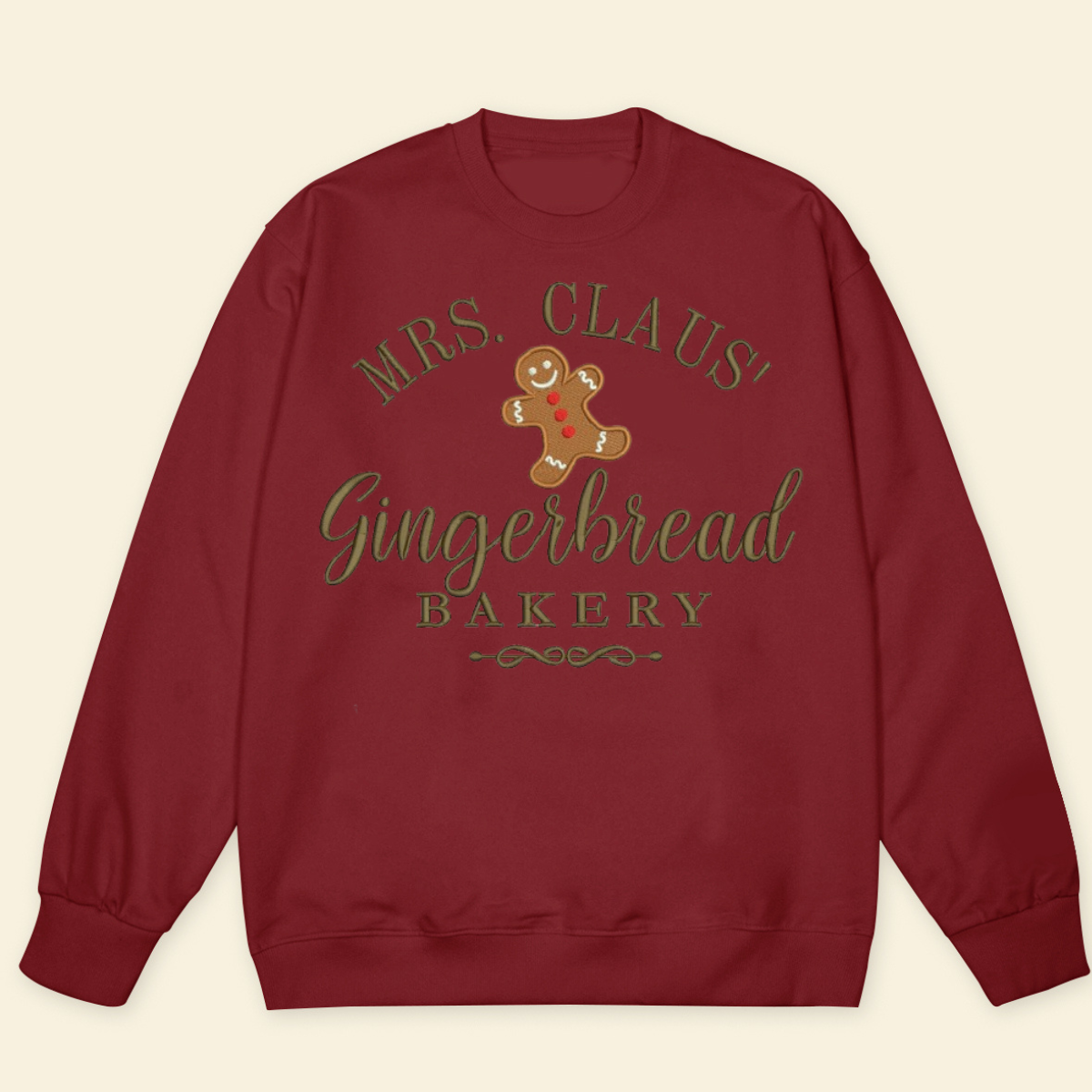Gingerbread Bakery Embroidery Sweatshirt Christmas Gifts Christmas Crew Shirt Family Photo Christmas Pajamas Christmas Tshirt Family Christmas Tees 1726806744605.png