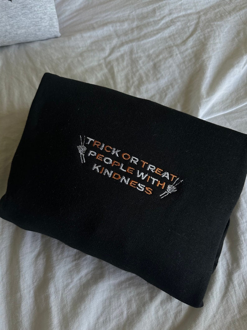 Trick Or Treat People With Kindness Spooky Season Embroidered Sweatshirt Halloween Embroidered Crewneck Sweatshirt Embroidered Adult 1726818784292.jpg