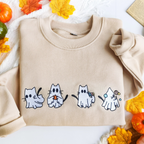 Ghost Cats Halloween Embroidery Sweatshirt Cute Halloween Ghost Sweater Cat Lover Gifts Halloween Gift 1726821362740.png