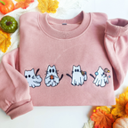 Ghost Cats Halloween Embroidery Sweatshirt Cute Halloween Ghost Sweater Cat Lover Gifts Halloween Gift 1726821363737.png