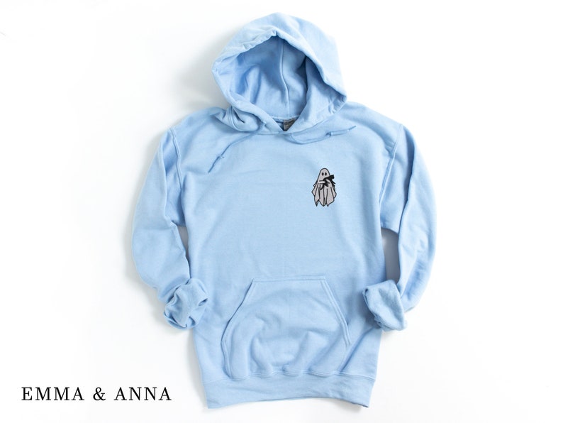Embroidered Ghost Hoodie Halloween Sweatshirt Black Cat Fall Hoodies For Women Halloween Crewneck Cute Ghost Shirt Spooky Season 1726821927372.jpg