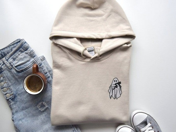 Embroidered Ghost Hoodie Halloween Sweatshirt Black Cat Fall Hoodies For Women Halloween Crewneck Cute Ghost Shirt Spooky Season 1726821928064.jpg
