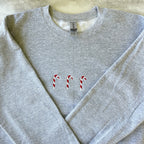 Embroidered Candy Cane Sweatshirt Candy Cane Crewneck Sweatshirt Embroidered Christmas Sweatshirt Christmas Candy Cane Sweatshirt 1727840198978.jpg