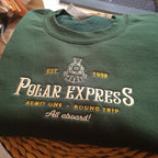 Polar Express Christmas Embroidered Sweatshirt Christmas Embroidery Sweatshirt Polar Express Crewneck Vintage Christmas Crewneck 1727861147506.jpg