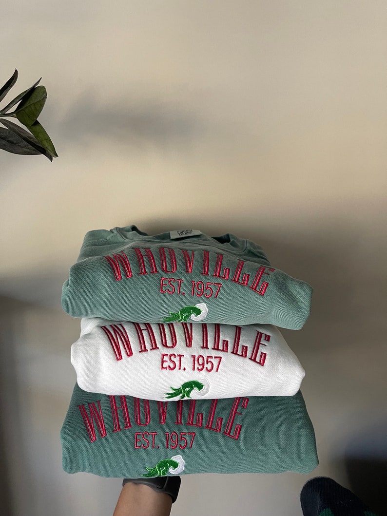 Christmas Embroidered Sweatshirt Christmas Sweatshirt Stocking Stuffer Gift For Friends Christmas Gift For Christmas Embroidered Crewneck 1728354312501.jpg