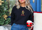 Embroidered Gingerbread Man Oh Snap Christmas Sweatshirt Christmas Cookies Holiday Baking Christmas Gift Funny Holiday Sweater 1728638359980.jpg