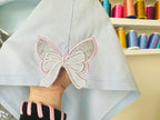 Small Butterfly Wings Side Bow Double 2 Layers Applique Machine Embroidery Sweatshirt Giltter Bow T Shirt Girly Coquette Shirt 1730090599325.jpg