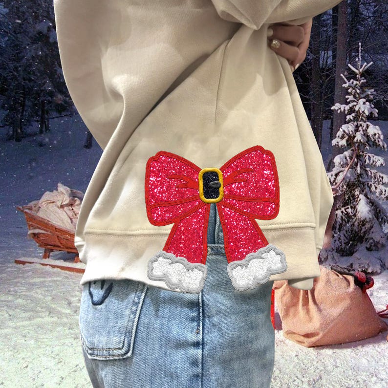 Side Bow Applique Glitter Sweatshirt Design For Machine Embroidery Classic Bow Heirloom Bow Satin Stitch Applique Embroidery Apparel 1730091118608.jpg
