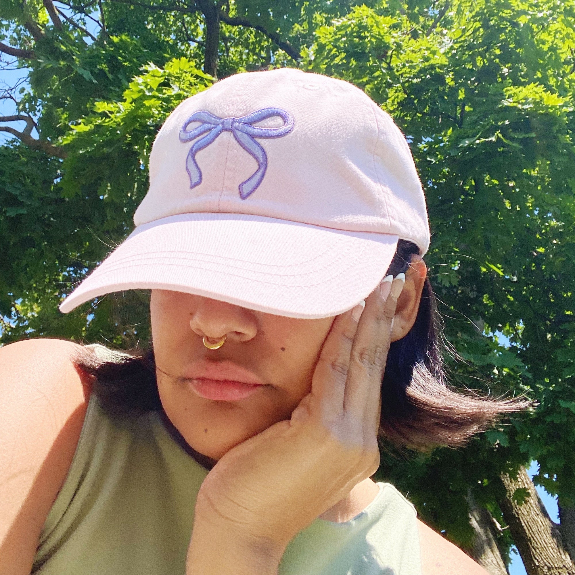 Bow Baseball Hat Coquette Aesthetic Gift For Girls 1730099016569.jpg