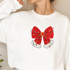 Christmas Bow Embroidery Applique Machine Embroidery Design Bow Embroidery Design Coquette Christmas Bow 1730101690129.png