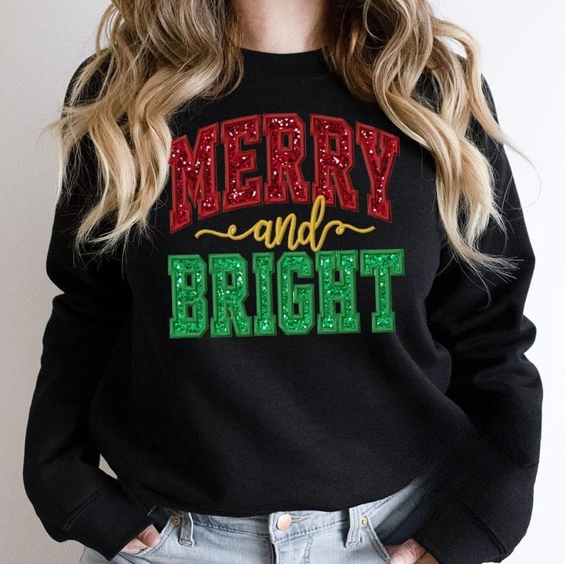 Merry And Bright Applique Designchristmas Embroidery Designmerry Christmaschristmas Sweatshirt Embroidery Designmachine Embroidery 1730103331737.jpg