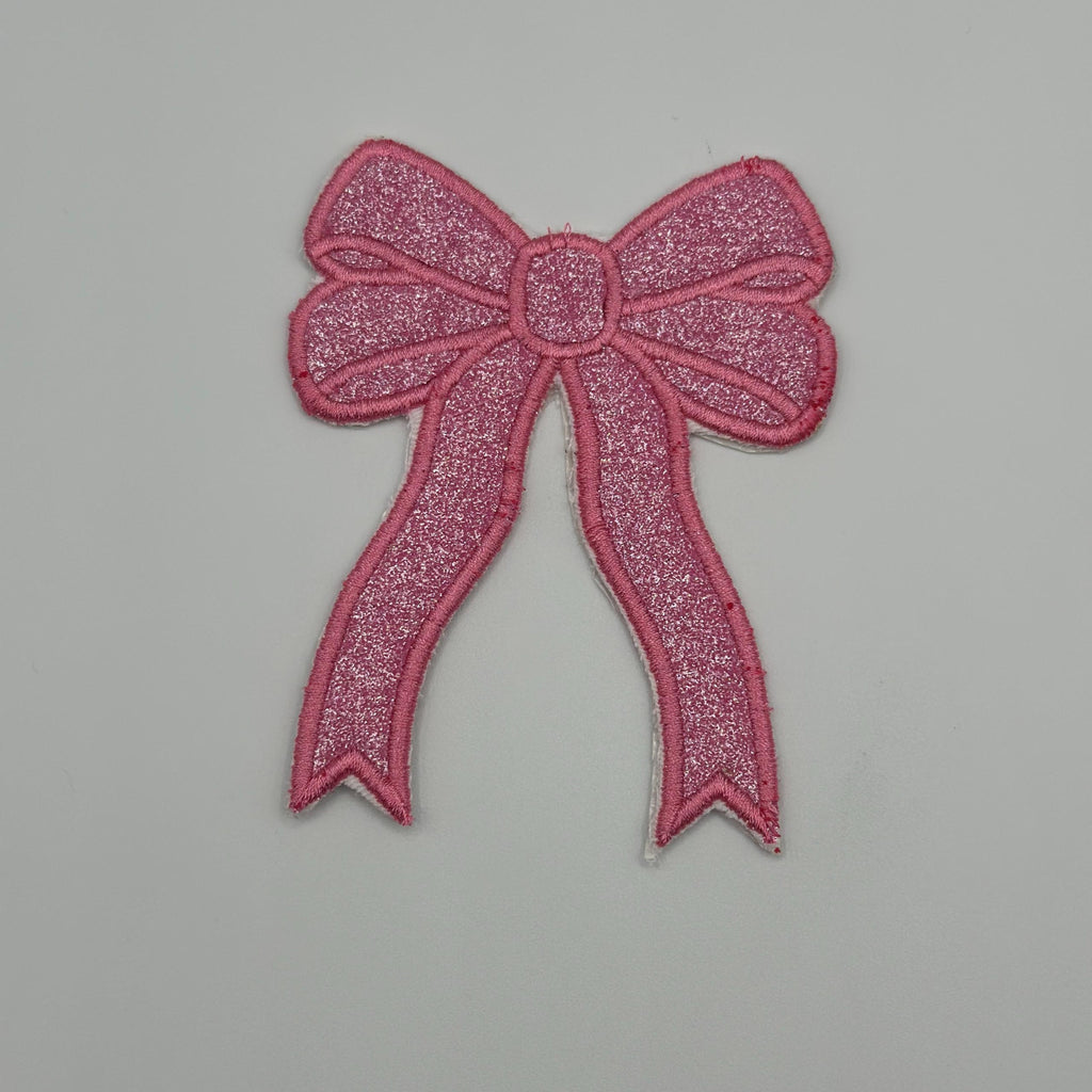 Custom Embroidered Side Bow Patch Side Bow Applique Glitter Side Bow Embroidered Side Bow Coquette Side Bow 1731732374779.jpg