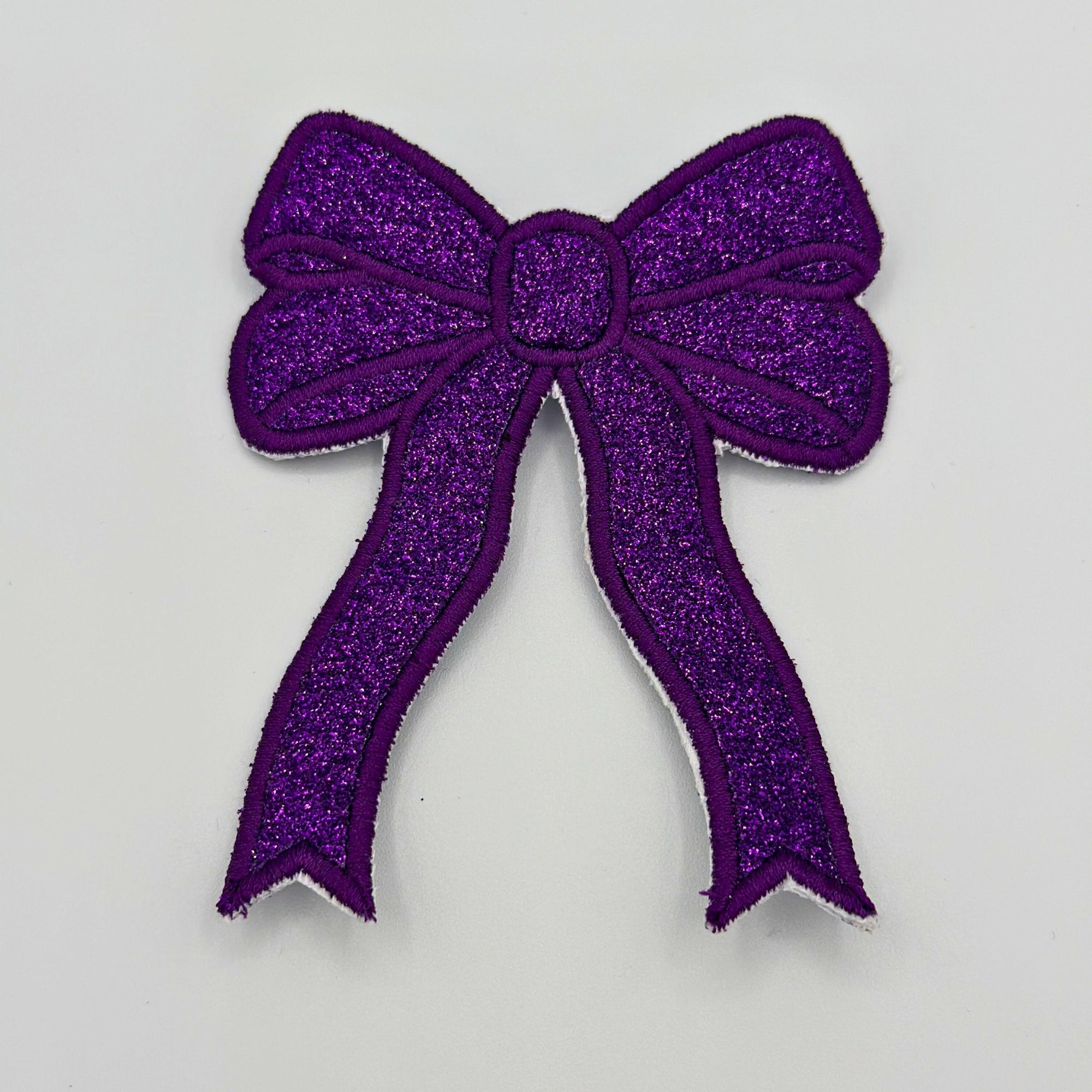 Custom Embroidered Side Bow Patch Side Bow Applique Glitter Side Bow Embroidered Side Bow Coquette Side Bow 1731732374879.jpg