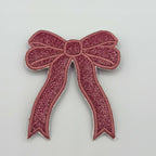Custom Embroidered Side Bow Patch Side Bow Applique Glitter Side Bow Embroidered Side Bow Coquette Side Bow 1731732374980.jpg