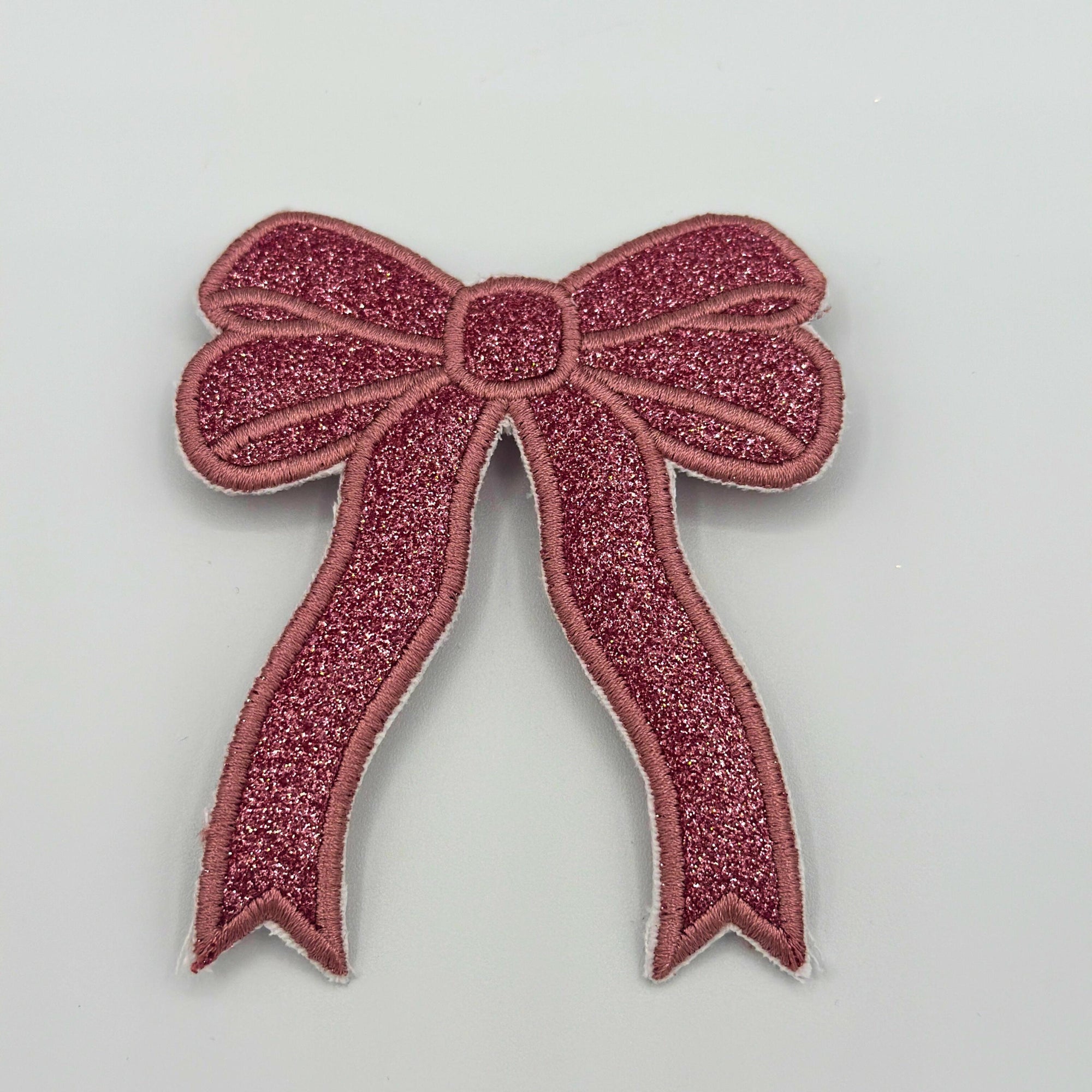 Custom Embroidered Side Bow Patch Side Bow Applique Glitter Side Bow Embroidered Side Bow Coquette Side Bow 1731732374980.jpg