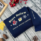 Stars Hollow Embroidered Sweatshirt I Smell Snow Embroidery Design Christmas Style Gilmore Girls Embroidery Inspired Unisex Shirt 1732074478352.png