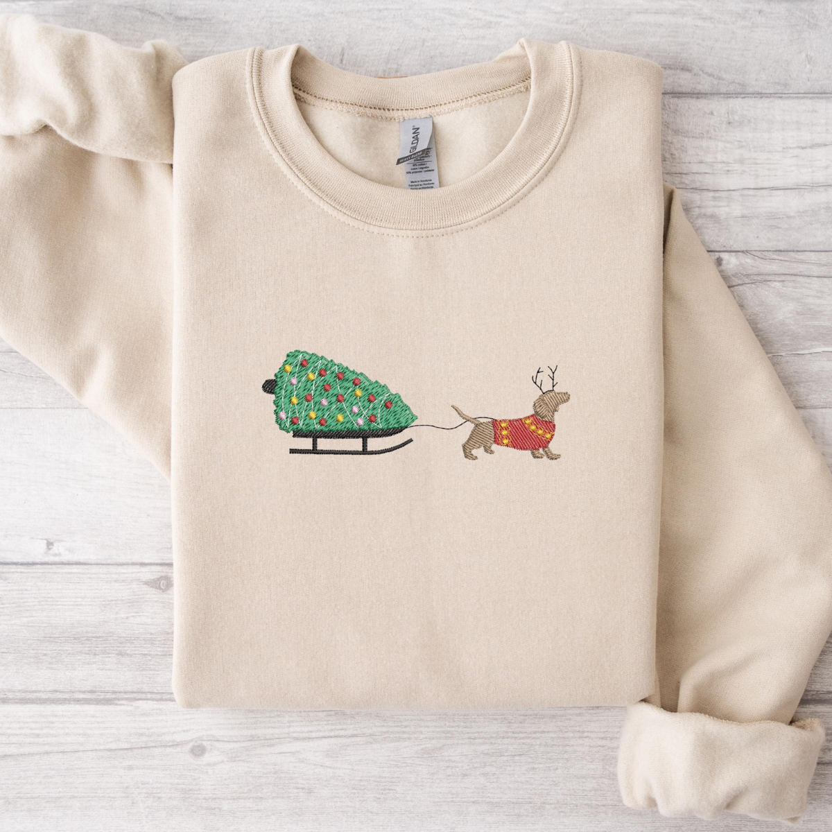 Embroidered Christmas Dog Dog Mom Christmas Gift  Dog Lover Gift Dog Embroidered Christmas Sweatshirt Dog Lover Embroidered T Shirt 1732327769322.png