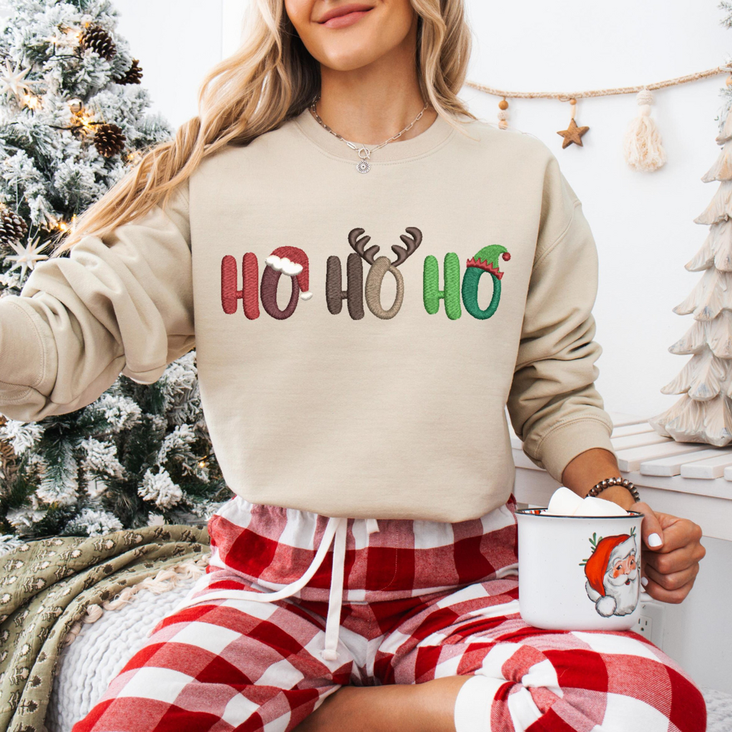 Christmas Embroidered Sweatshirt Christmas Sweatshirt Stocking Stuffer Gift For Friends Christmas Gift For Christmas Embroidered Crewneck 1732330750058.png