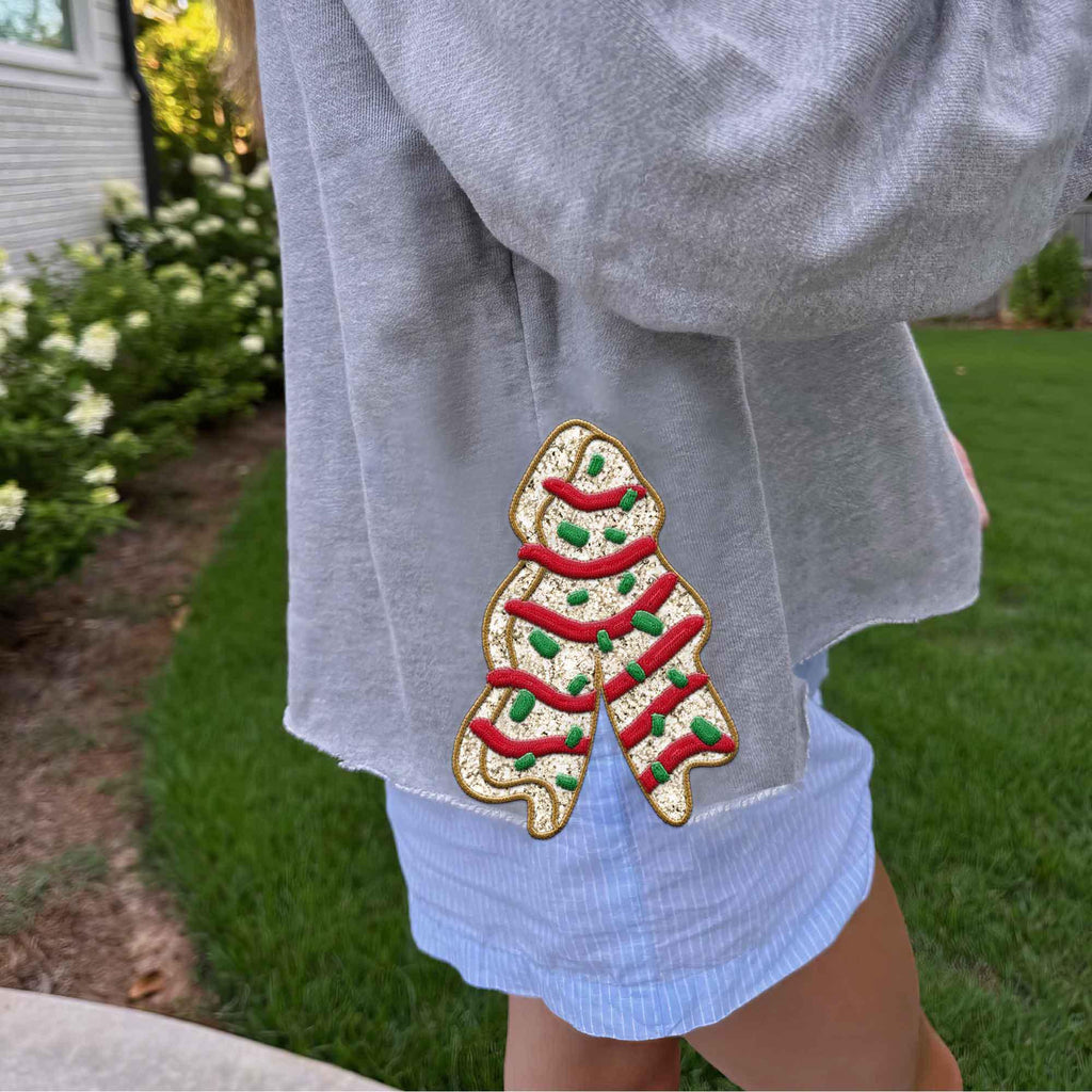 Christmas Cake Bow Embroidery Sweatshirt 1732519412622.jpg