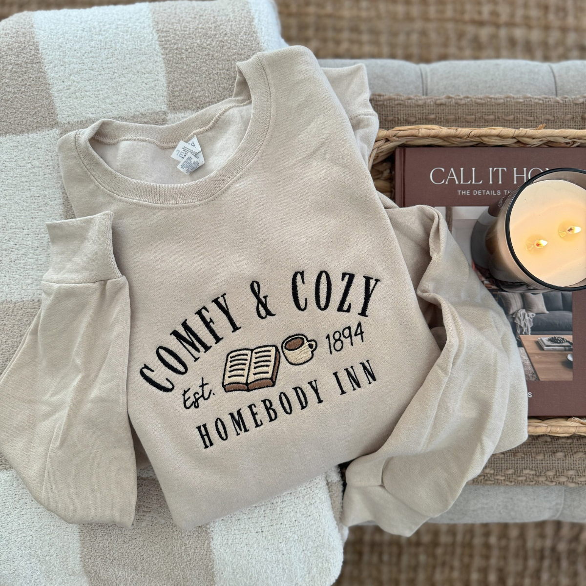 Comfy  Cozy Homebody Inn Sweatshirt   Embroidered Sweatshirt Travel Sweatshirt Gifts For Her 1732525399575.png