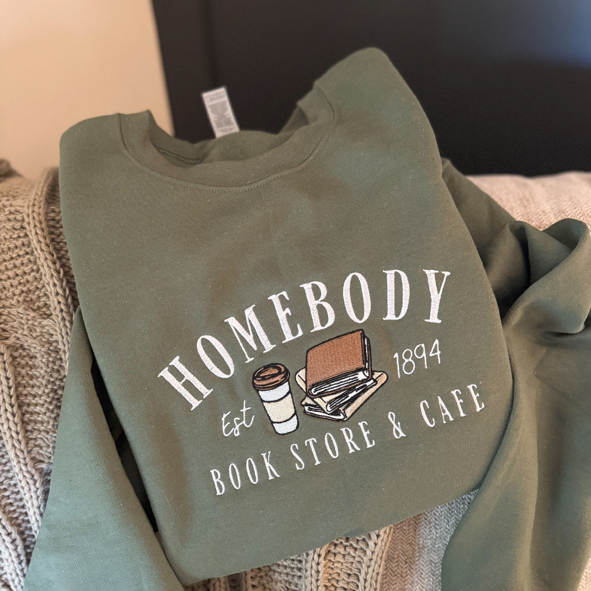 Homebody Book Store  Cafe Sweatshirt   Embroidered Sweatshirt Travel Sweatshirt Gifts For Her 1732526122569.png