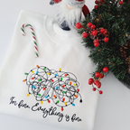 Im Fine Everything Is Fine Tangled Christmas Light Embroidered Sweatshirt 1732855469393.png