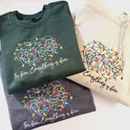 Im Fine Everything Is Fine Tangled Christmas Light Embroidered Sweatshirt 1732855469441.png