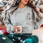 Embroidered Ghost Sweatshirt Christmas Ghost Embroidered Shirt Christmas Sweatshirt Christmas Embroidered Hoodie Little Ghost Coffee 1732932284349.png