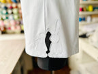 Easter Bunny Two Bunnies Split Side Seam Cutout Side Bow Applique Machine Embroidery Shirt Trendy Farm Animal Tshirt Sweatshirt Embroidery 1739931106328.jpg