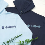 Matching Couple Hoodies  Custom Embroidered Music Code Sweatshirt For Couples  Valentine Sweatshirt  Cute Gift For Her Him 1739934517183.jpg