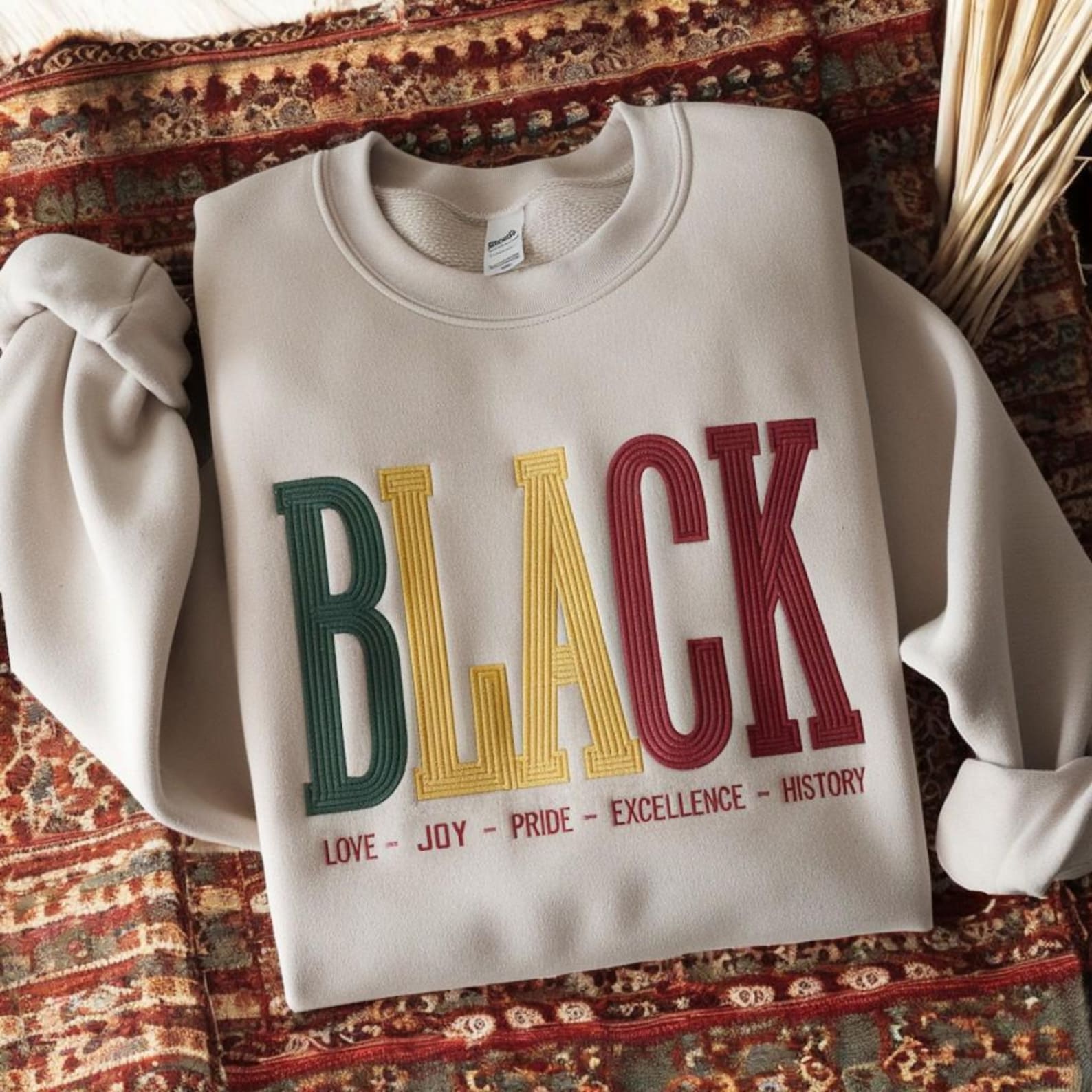 Embroidered Black History Sweatshirt Black History African Pride Black Women Shirt Human Rights Shirt Black Lives Matter Shirt 1743048345897.jpg