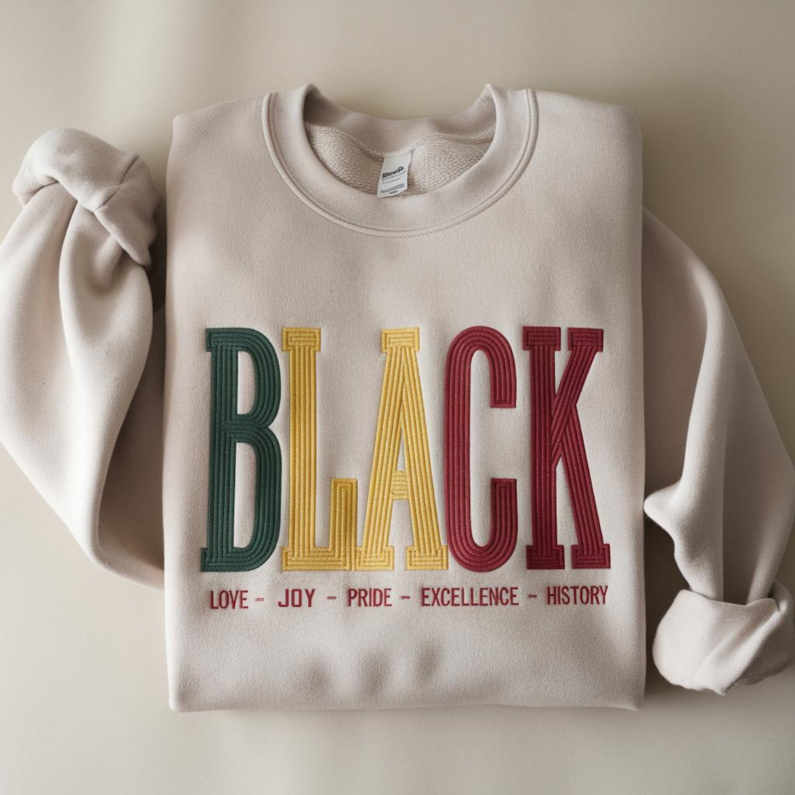 Embroidered Black History Sweatshirt Black History African Pride Black Women Shirt Human Rights Shirt Black Lives Matter Shirt 1743048345913.jpg