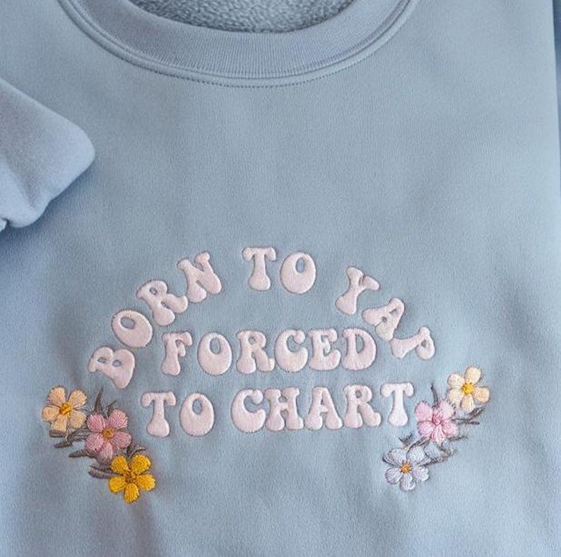 Embroidered Born To Yap Nurse Sweatshirt  Nurse Sweater Funny Sweater Gift For Nurse Graduation Gift For Nurse Nurse Hoodie 1743580169560.jpg