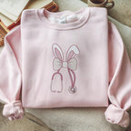 Embroidered Bunny Nurse Shirt Easter Nurse Shirt Easter Gift For Nurse Easter Shirt For Nurse Easter Medical Shirt Easter Nursing Shirt 1743580578687.jpg