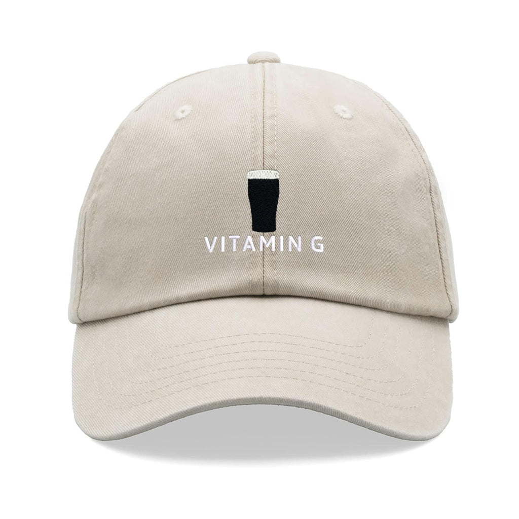 Vitamin G Pint Baseball Cap Vintage Cotton Unisex Dad Hat Adjustable Beer Stout 1744426393506.jpg