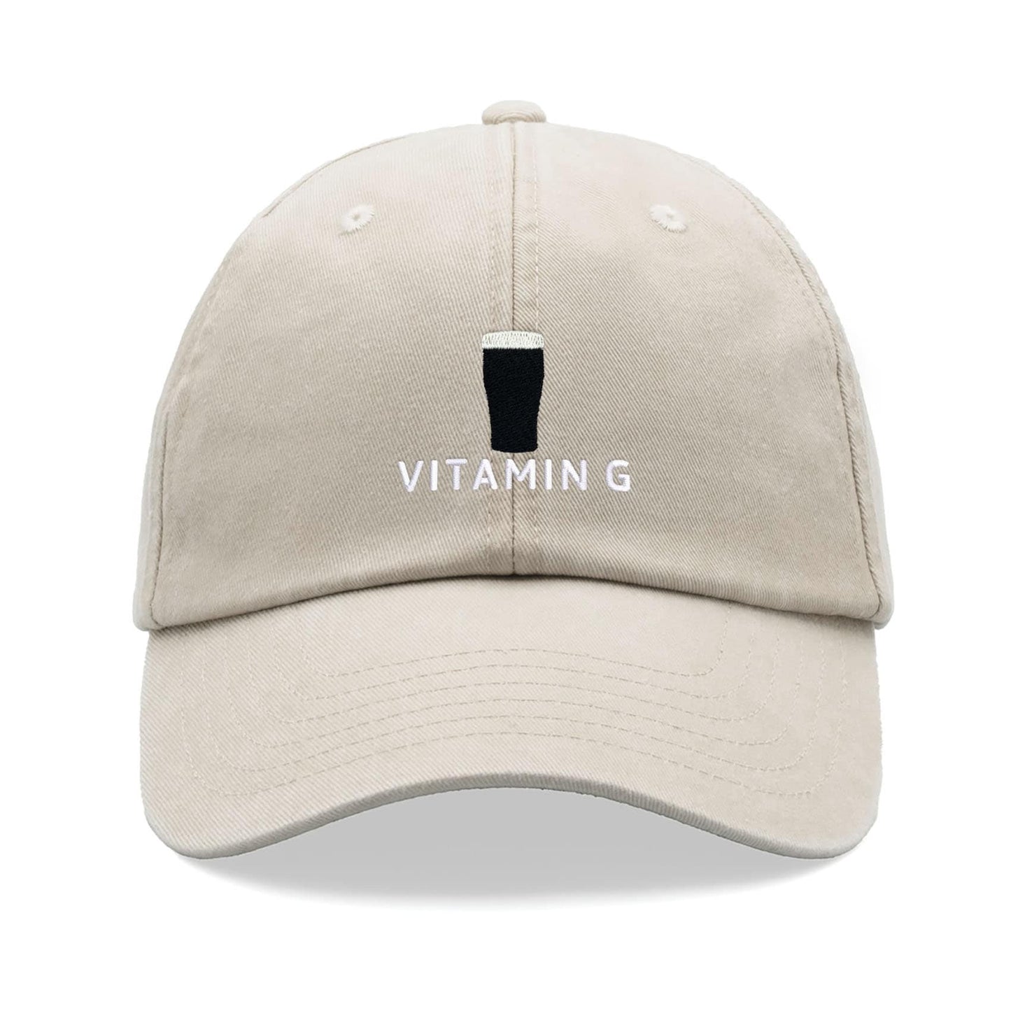 Vitamin G Pint Baseball Cap Vintage Cotton Unisex Dad Hat Adjustable Beer Stout 1744426393506.jpg