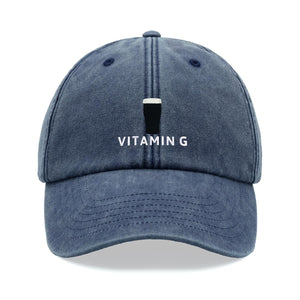 Vitamin G Pint Baseball Cap Vintage Cotton Unisex Dad Hat Adjustable Beer Stout 1744426393783.jpg