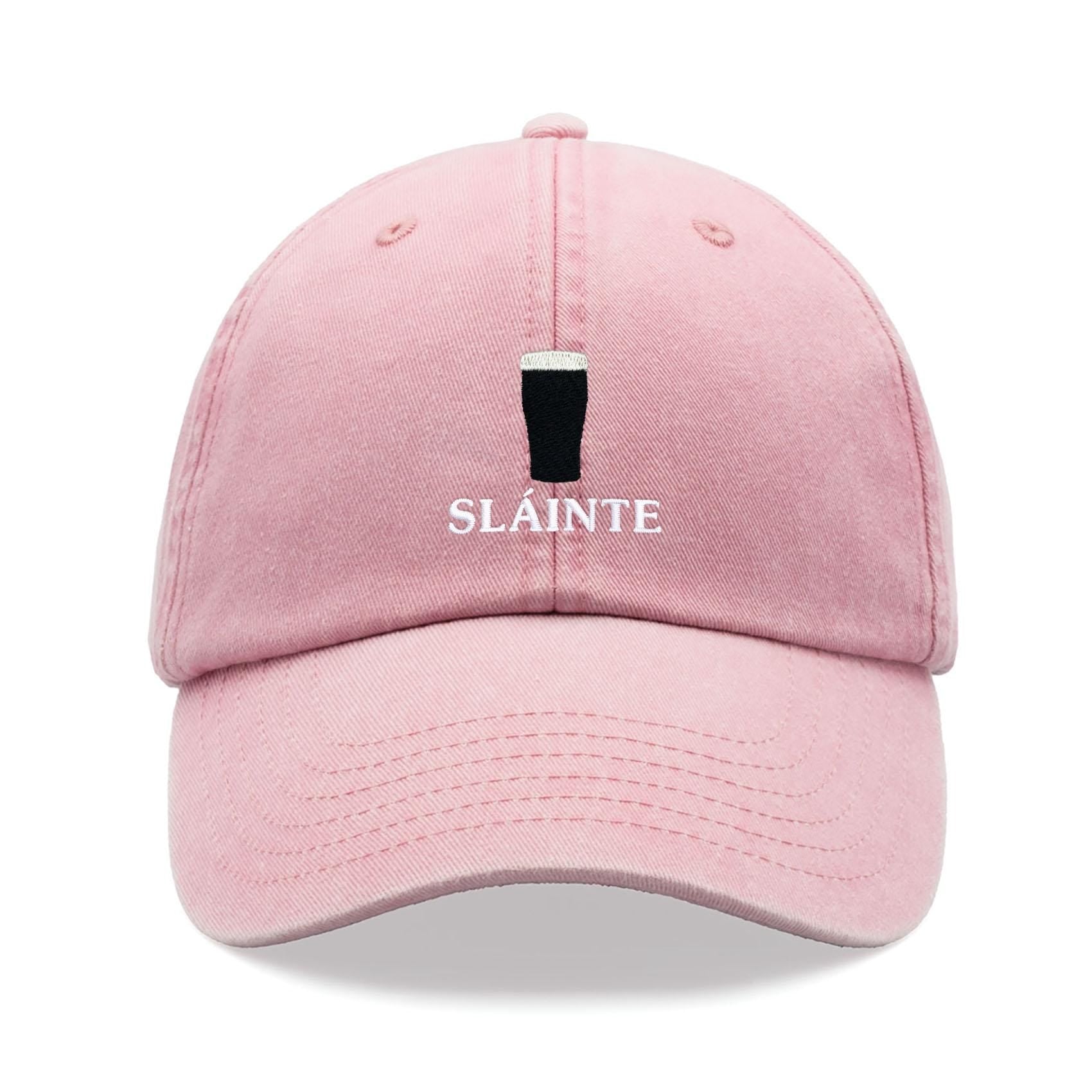 Sl Inte Pint Glass Baseball Cap Vintage Washed Cotton Unisex Dad Hat Adjustable Beer Stout Drinker Faded Sports Summer Holiday Ireland Irish 1744426618410.jpg