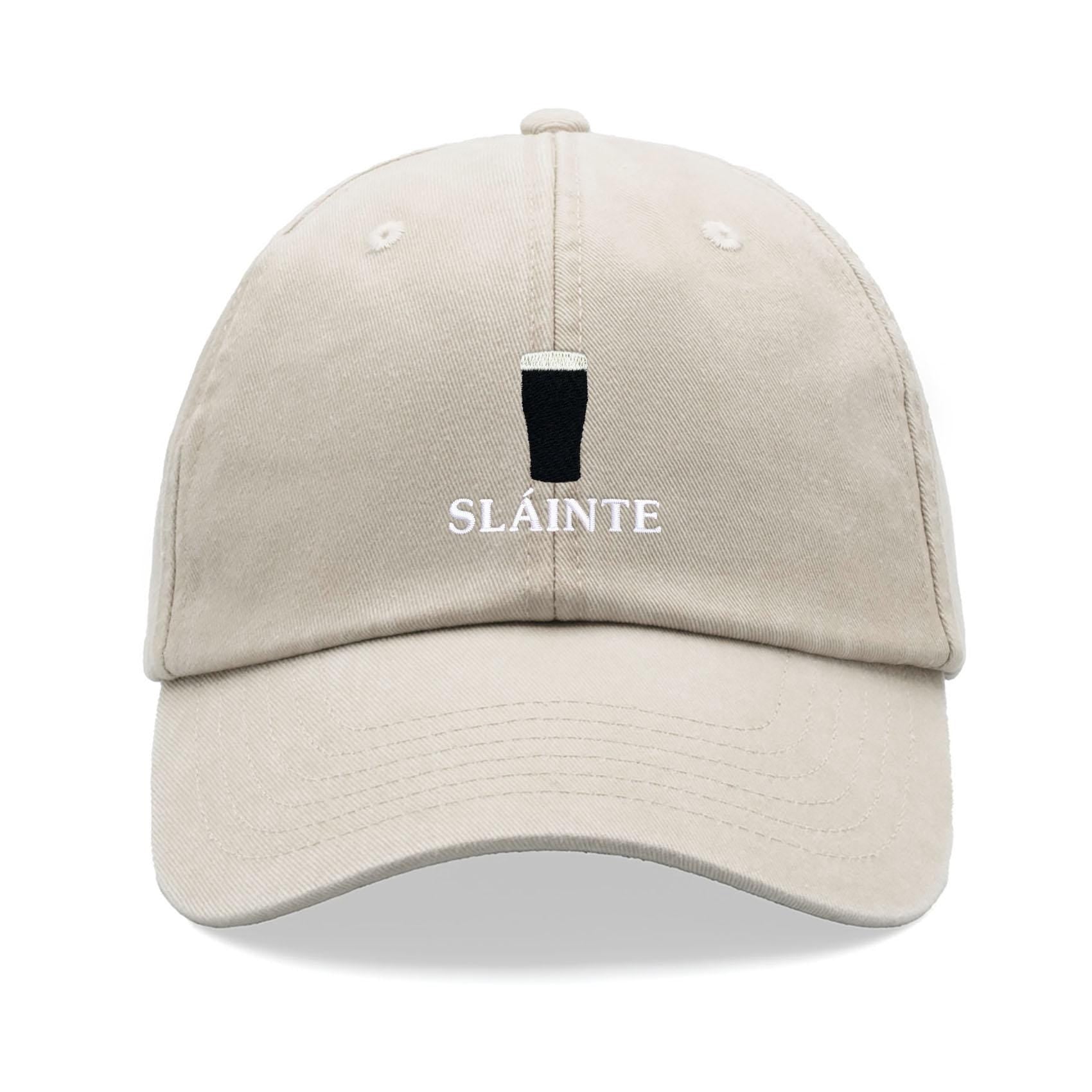 Sl Inte Pint Glass Baseball Cap Vintage Washed Cotton Unisex Dad Hat Adjustable Beer Stout Drinker Faded Sports Summer Holiday Ireland Irish 1744426618464.jpg