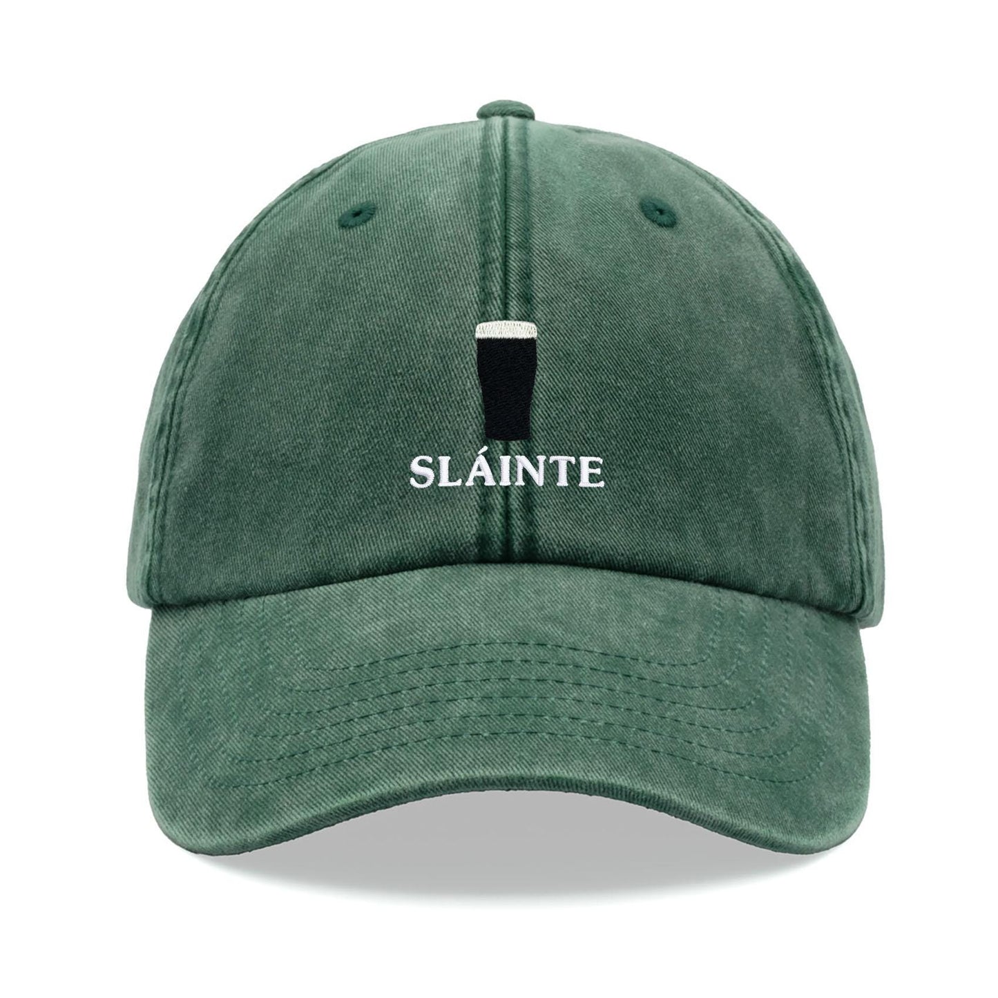 Sl Inte Pint Glass Baseball Cap Vintage Washed Cotton Unisex Dad Hat Adjustable Beer Stout Drinker Faded Sports Summer Holiday Ireland Irish 1744426618515.jpg