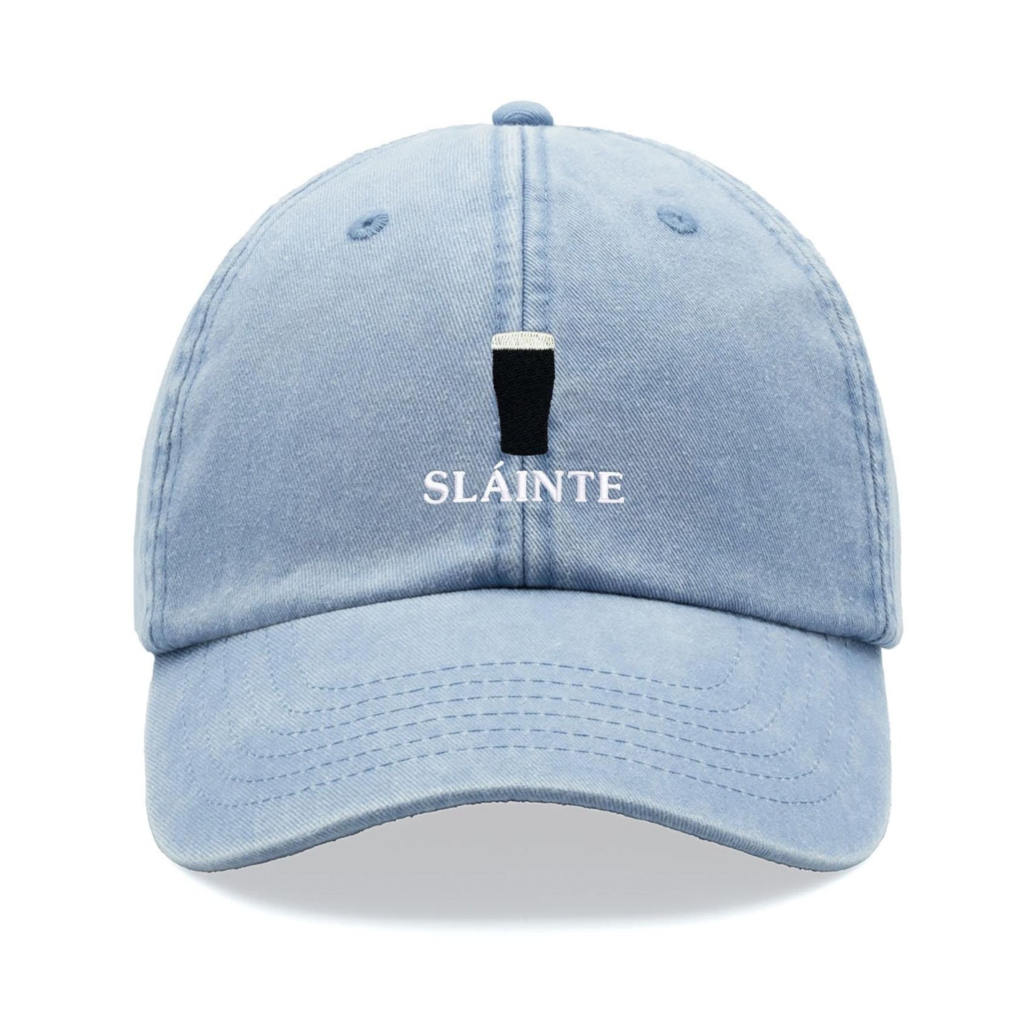 Sl Inte Pint Glass Baseball Cap Vintage Washed Cotton Unisex Dad Hat Adjustable Beer Stout Drinker Faded Sports Summer Holiday Ireland Irish 1744426618549.jpg