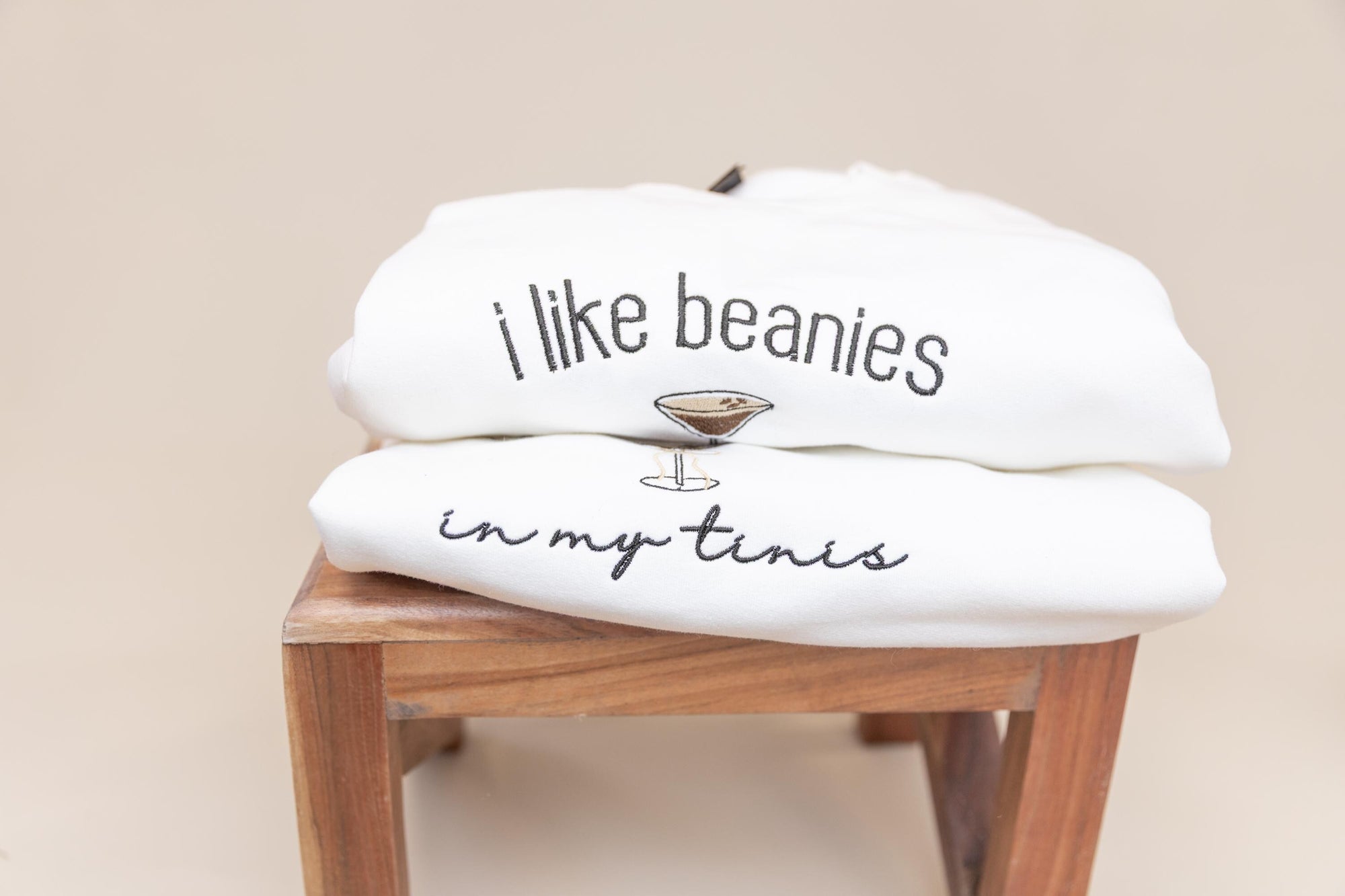 Espresso Martini Crewneck I Like Beanies In My Tinis Sweatshirt  Embroidered Sweatshirt  Gifts For Her 1745030208302.jpg